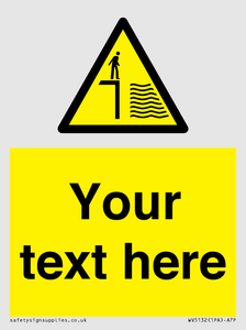 Custom Deep Water Sign